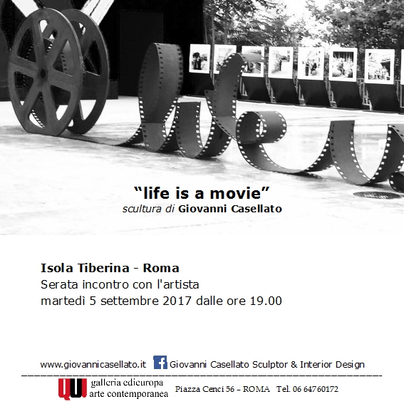 LIFE IS A MOVIE invito EDIEUROPA